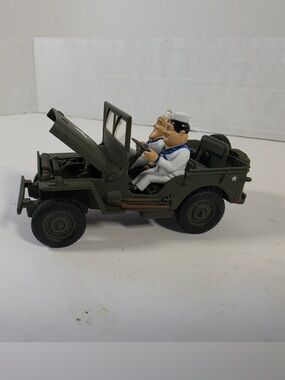 Gate 1/32 Jeep Willys with Laurel And Hardy Go To Sea Gate Jeep 1:18 Diecast